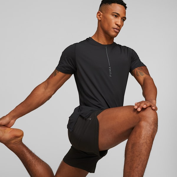 Studio Yogini Lite Men's T-Shirt, PUMA Black, extralarge-IND