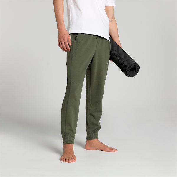 Studio Plastic Free Men's Regular Fit Joggers, Green Moss, extralarge-IND