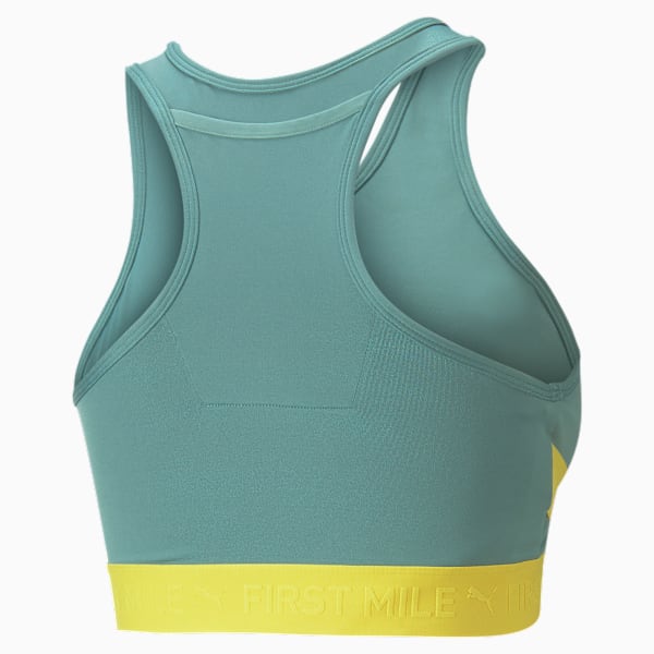 PUMA x FIRST MILE Women's High Impact Running Bra, Adriatic, extralarge