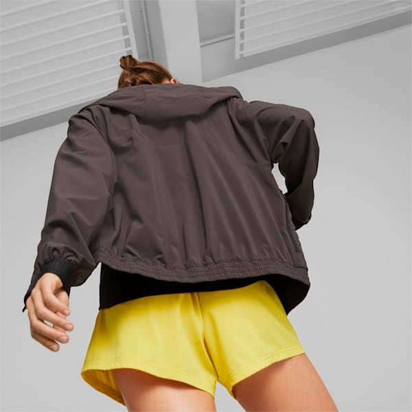 PUMA x First Mile Women's Woven Running Jacket, PUMA Black, extralarge-IND
