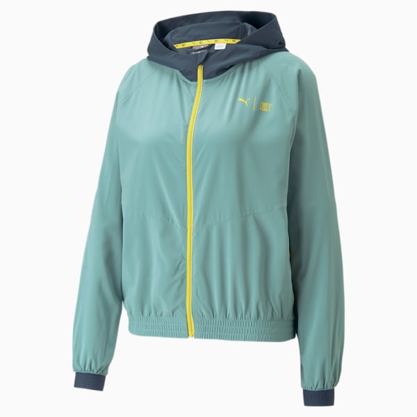 PUMA x FIRST MILE Woven Women's Running Jacket, Adriatic, extralarge