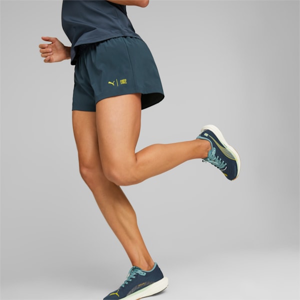 PUMA x First Mile Running Shorts Women, Dark Night, extralarge