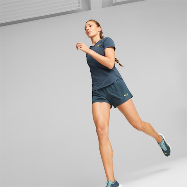 PUMA x First Mile Running Shorts Women, Dark Night, extralarge