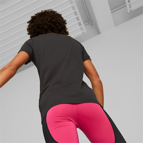Graphic Women's Regular Fit Training T-Shirt, PUMA Black, extralarge-IND
