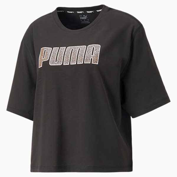 WOMENS GRAPHIC Women's T-Shirt, PUMA Black, extralarge-IND