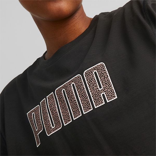 WOMENS GRAPHIC Women's T-Shirt, PUMA Black, extralarge-IND
