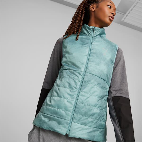 SEASONS Reversible PrimaLoft® Women's Hiking Vest, Adriatic, extralarge