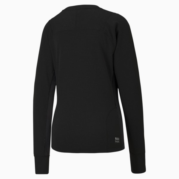 SEASONS rainCELL Long Sleeve Trail Running Top Women, PUMA Black, extralarge