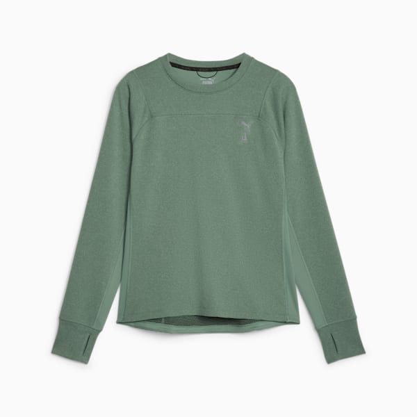 SEASONS rainCELL Long Sleeve Trail Running Top Women, Eucalyptus, extralarge-GBR