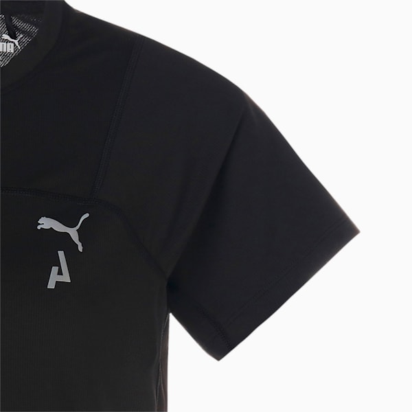 ウィメンズ ランニング シーズンズ COOLCELL トレイルランニング 半袖 Tシャツ, PUMA Black, extralarge-JPN