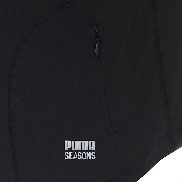 ウィメンズ ランニング シーズンズ COOLCELL トレイルランニング 半袖 Tシャツ, PUMA Black, extralarge-JPN