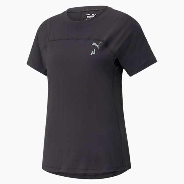SEASONS coolCELL Trail Running Tee Women, PUMA Black