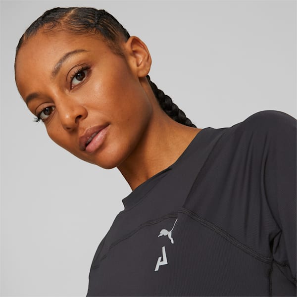 Seasons coolCELL Women's Running T-Shirt, PUMA Black, extralarge-IND