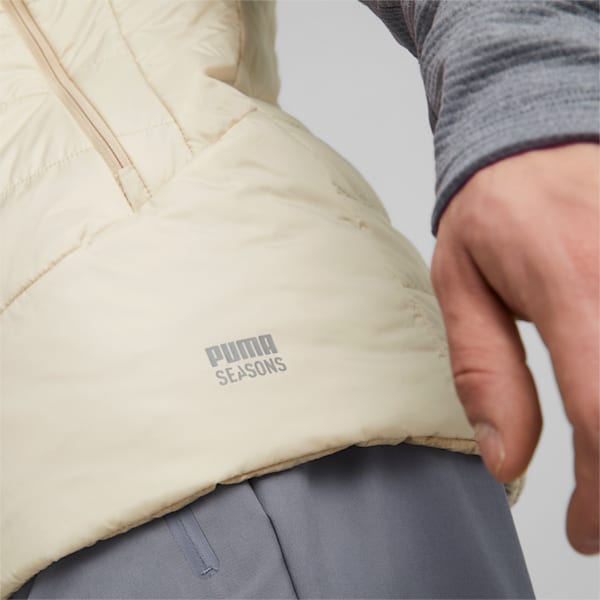 SEASONS Reversible PrimaLoft® Men's Hiking Vest, Granola, extralarge