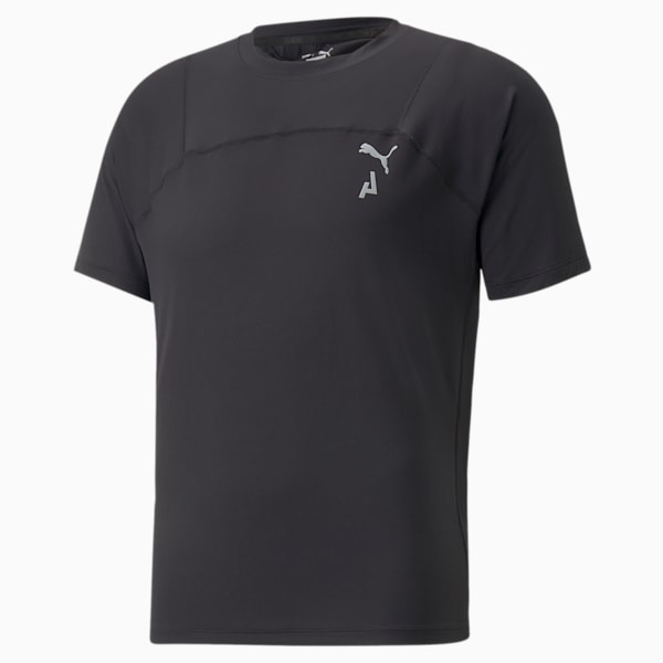 SEASONS coolCELL Trail Running Tee Men, PUMA Black