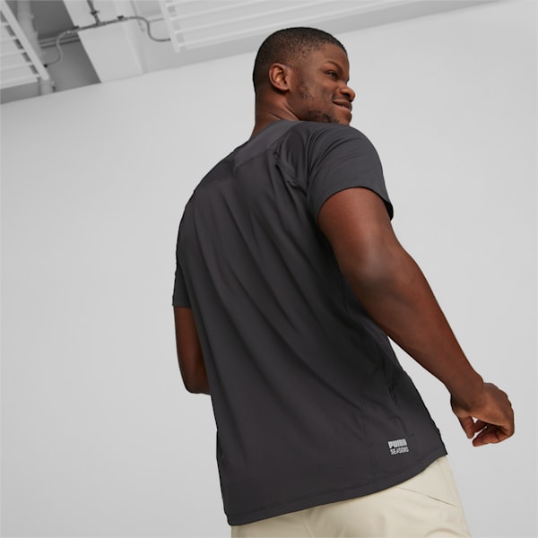 メンズ ランニング シーズンズ COOLCELL トレイルランニング 半袖 Tシャツ, PUMA Black, extralarge-JPN