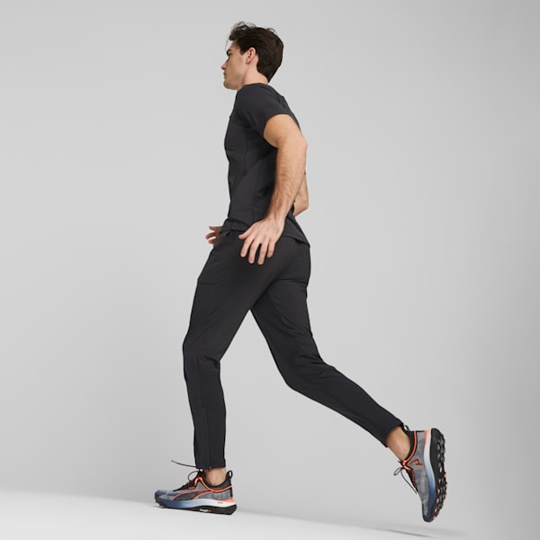 SEASONS coolCELL Men's Trail Running Tee, PUMA Black-PUMA Black, extralarge-GBR