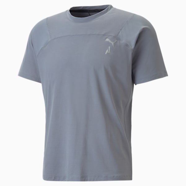 SEASONS coolCELL Trail Running Tee Men, Gray Tile