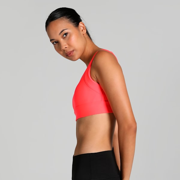 High Impact Ultraform Women's Running Bra, Fire Orchid, extralarge-IND