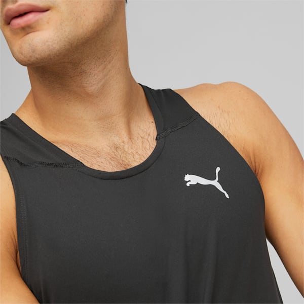 Run Cloudspun Men's Running Tank, PUMA Black, extralarge-IND