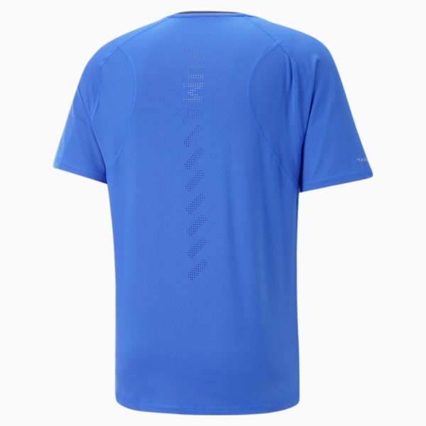 Playera de manga corta Run CLOUDSPUN para hombre, Royal Sapphire, extralarge