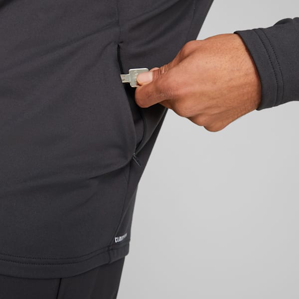Run CLOUDSPUN Knit Half-Zip Top Men, PUMA Black