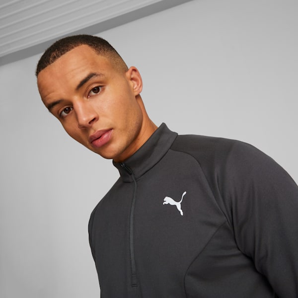 Run CLOUDSPUN Knit Half-Zip Top Men, PUMA Black