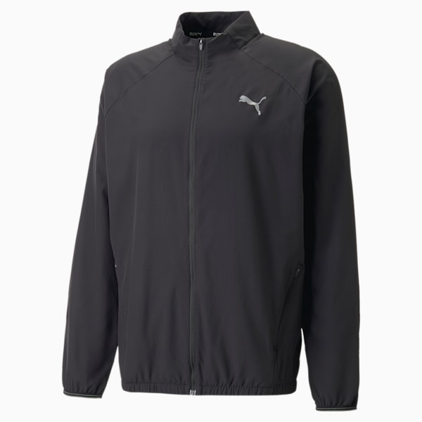 RUN ULTRAWEAVE Men's Hooded Jacket, PUMA Black, extralarge-IND