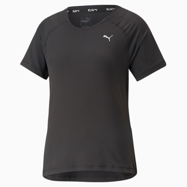 Run CLOUDSPUN Women's Short Sleeve Tee, PUMA Black, extralarge