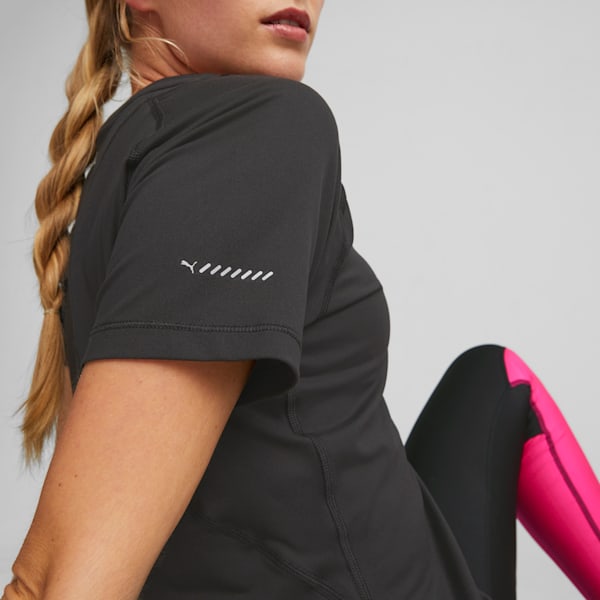 Run CLOUDSPUN Women's Short Sleeve Tee, PUMA Black, extralarge