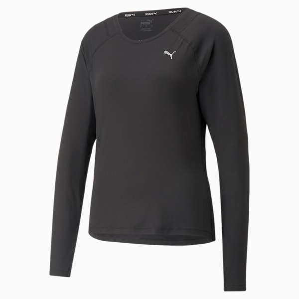 Run CLOUDSPUN Long Sleeve Tee Women, PUMA Black