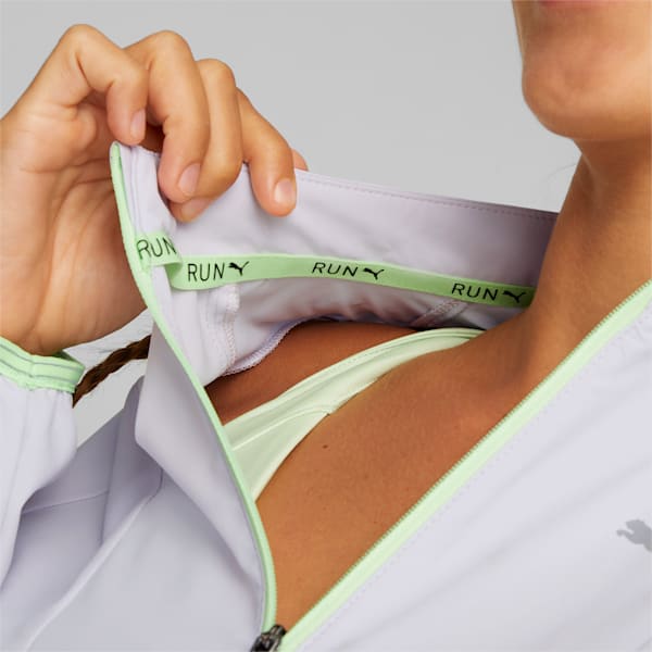 Chamarra para correr RUN ULTRAWEAVE para mujer, Spring Lavender, extralarge