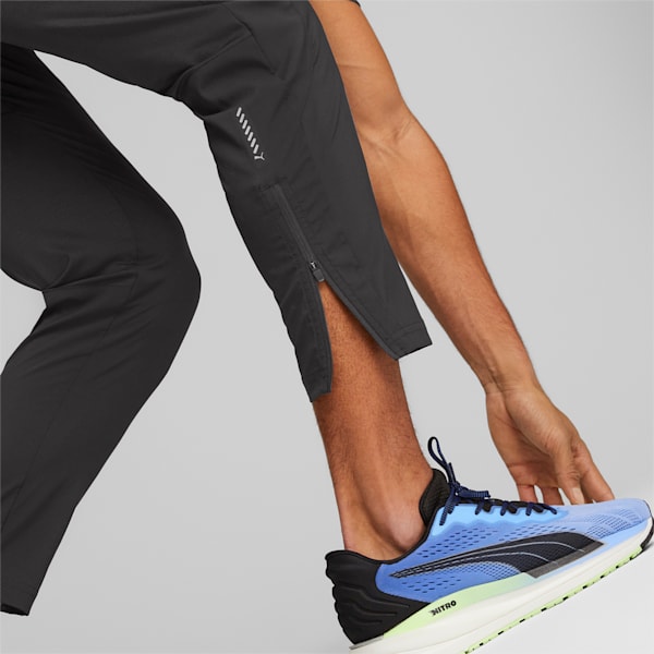 Run Tapered Woven Men's Running Trackpants, PUMA Black, extralarge-IND