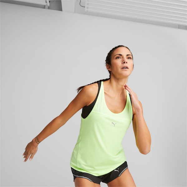 Run Women's Running Tank Top, Fast Yellow, extralarge-IND