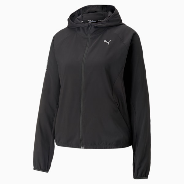 Run Lightweight Women's Running Jacket, PUMA Black, extralarge-IND