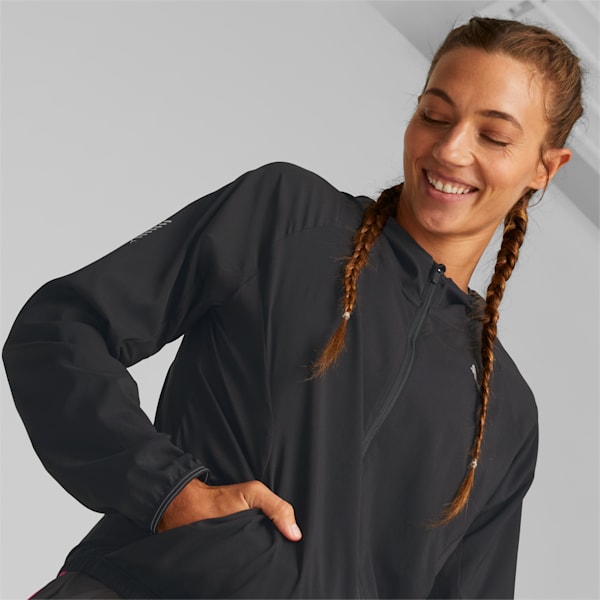 RUN LIGHTWEIGHT Running Jacket Women, PUMA Black