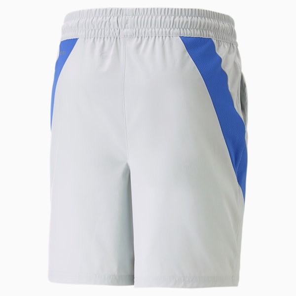 Fit Stretch Men's Woven Training Shorts, Platinum Gray, extralarge