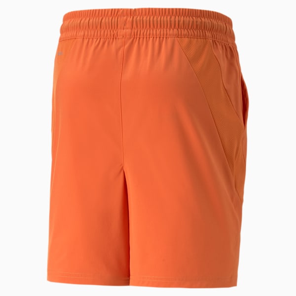 Fit Stretch Men's Woven Training Shorts, Chili Powder, extralarge