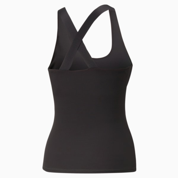 Flawless Built-In Women's Training Tank Top, PUMA Black, extralarge-IND