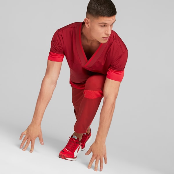 ユニセックス ランニング PUMA x CIELE 半袖 Tシャツ, Intense Red, extralarge-JPN