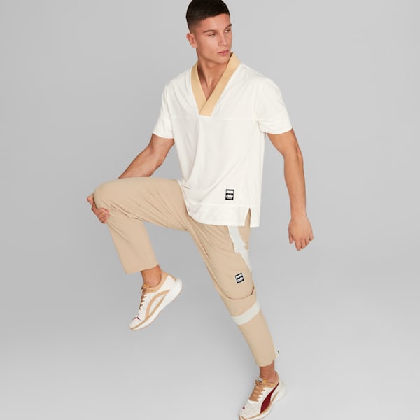 PUMA x CIELE Unisex Running Track Pants, Dusty Tan, extralarge-IND