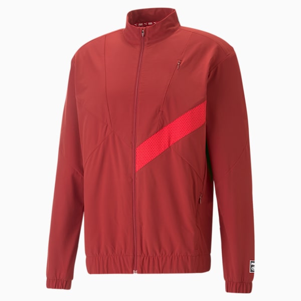 メンズ ランニング PUMA x CIELE トラックジャケット, Intense Red, extralarge-JPN