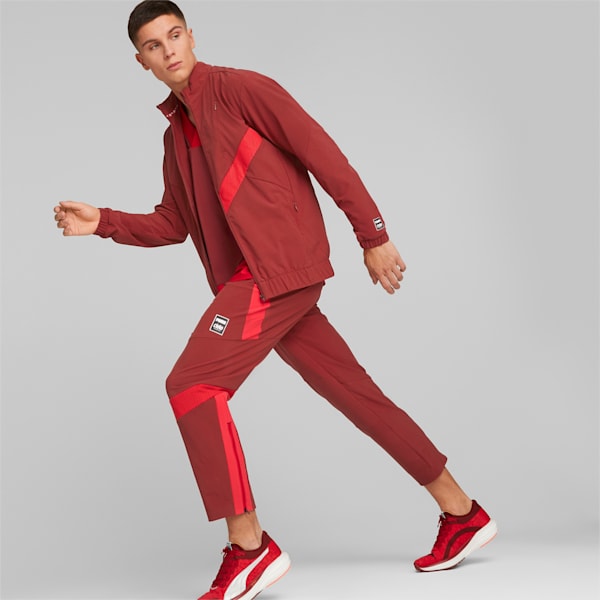 メンズ ランニング PUMA x CIELE トラックジャケット, Intense Red, extralarge-JPN