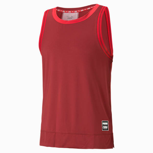 PUMA x CIELE Men's Running Singlet, Intense Red, extralarge