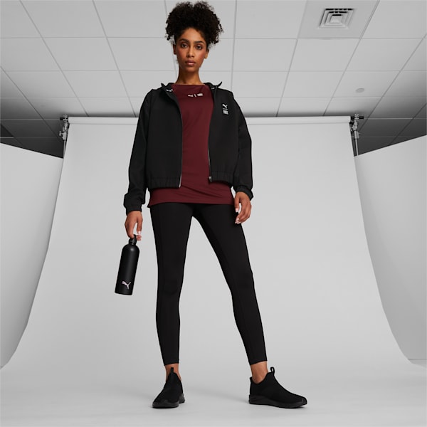 PUMA x FIRST MILE Women's Full-Zip Training Jacket, PUMA Black, extralarge