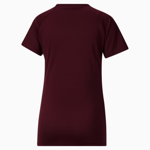 PUMA x FIRST MILE Women's Training Tee, Aubergine, extralarge