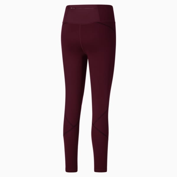 PUMA x FIRST MILE Women's High Waisted 7/8 Training Leggings, Aubergine, extralarge