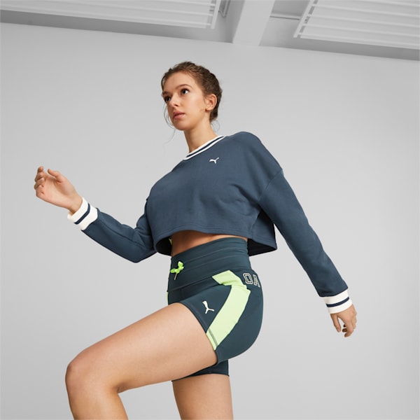 PUMA x OLIVIA AMATO Cropped Women's Sweatshirt | PUMA