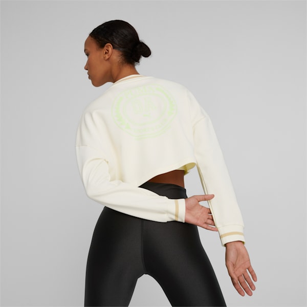 Sudadera corta PUMA x OLIVIA AMATO para mujer PUMA