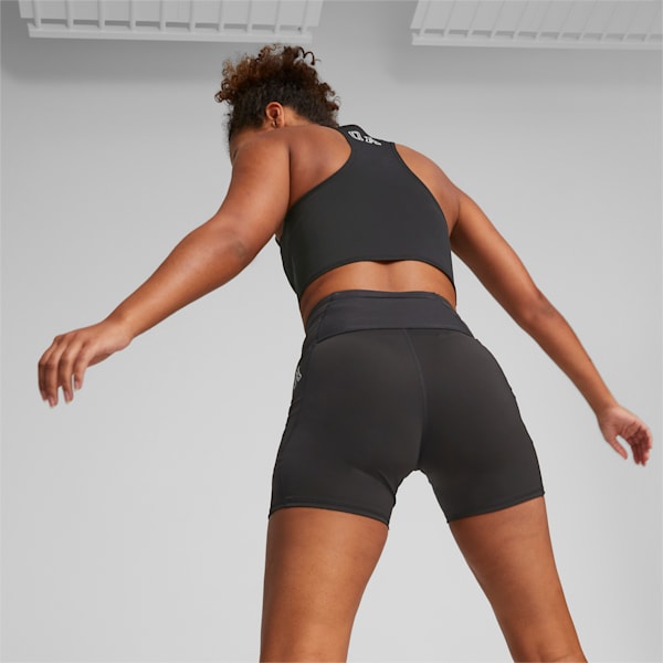 Shorts para correr ajustados PUMA x OLIVIA AMATO para mujer, PUMA Black, extralarge